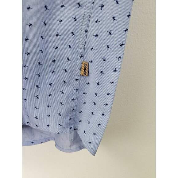 Barbour Slim‎ Fit Beacon Brand Mens XL USA Long Sleeve Button Up Shirt - Picture 5 of 7